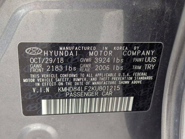 2019 Hyundai Elantra SEL