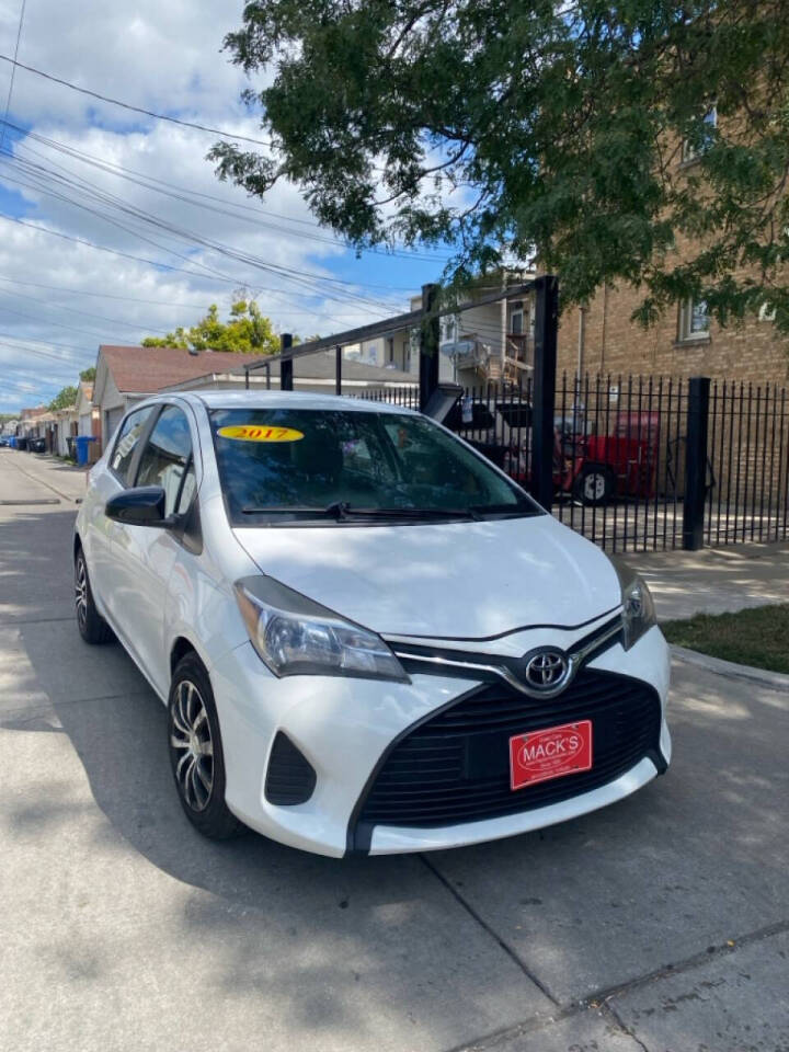 2017 Toyota Yaris for sale at Macks Motor Sales in Chicago, IL