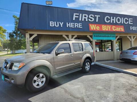 2006 Nissan Pathfinder for sale at First Choice Auto Sales in Moline IL