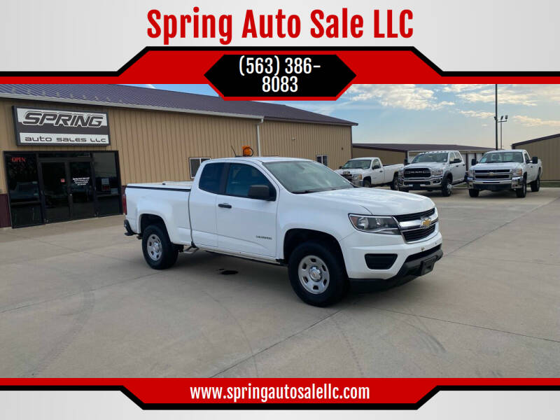 2016 Chevrolet Colorado for sale at Spring Auto Sale LLC in Davenport IA