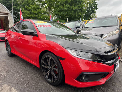 2021 Honda Civic for sale at Deleon Mich Auto Sales in Yonkers NY