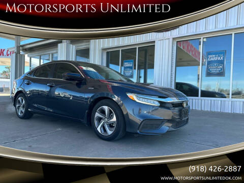 2020 Honda Insight for sale at Motorsports Unlimited in McAlester OK