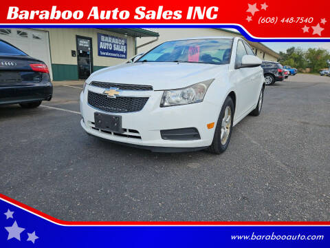2013 Chevrolet Cruze for sale at Baraboo Auto Sales INC in Baraboo WI