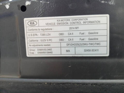 2014 Kia Cadenza Limited