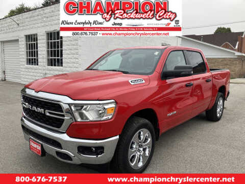 2023 RAM 1500 for sale at CHAMPION CHRYSLER CENTER in Rockwell City IA