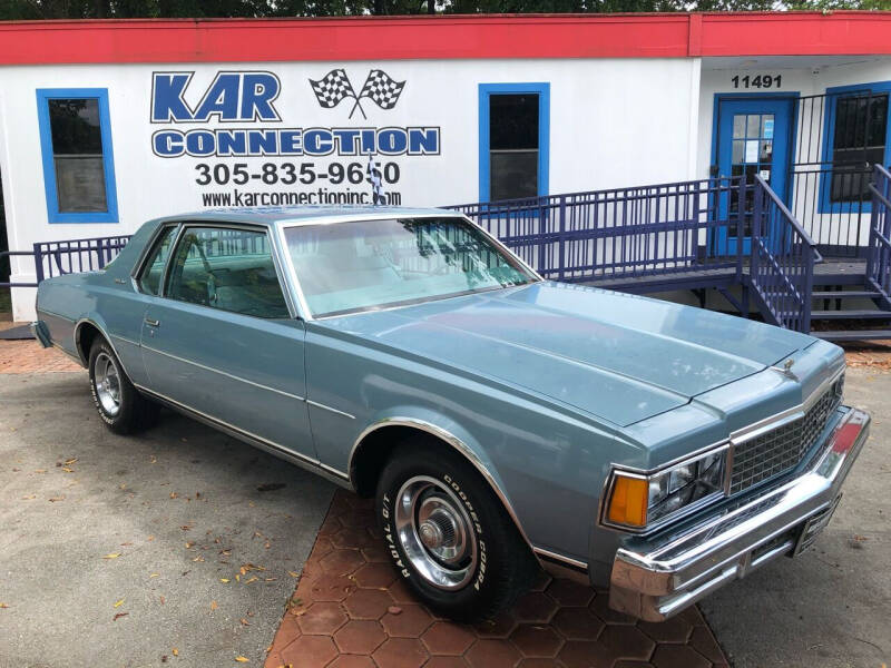 1978 Chevrolet Caprice for sale at Kar Connection in Miami FL