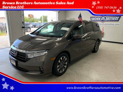 2021 Honda Odyssey for sale at Brown Brothers Automotive Sales And Service LLC in Hudson Falls NY