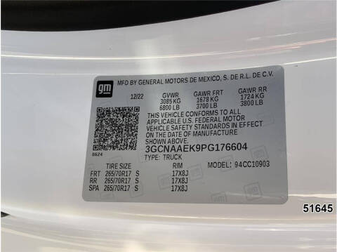 2023 Chevrolet Silverado 1500