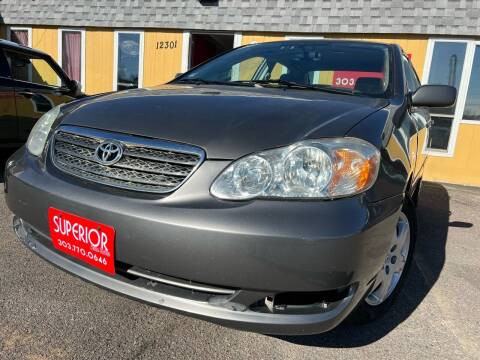 2008 Toyota Corolla for sale at Superior Auto Sales, LLC in Wheat Ridge CO