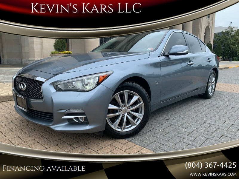 2014 Infiniti Q50 for sale at Kevin's Kars LLC in Richmond VA