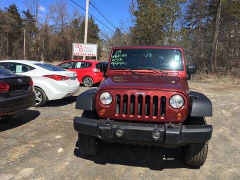 2009 Jeep Wrangler Unlimited for sale at B & B GARAGE LLC in Catskill NY