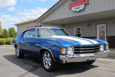 1972 Chevrolet Malibu for sale at Belmont Classic Cars in Belmont OH