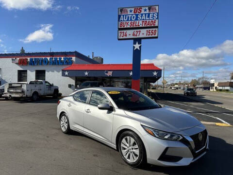 2021 Nissan Sentra for sale at US Auto Sales in Garden City MI