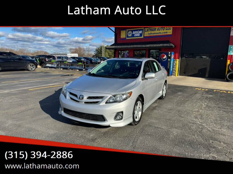 2012 Toyota Corolla for sale at Latham Auto LLC in Ogdensburg NY