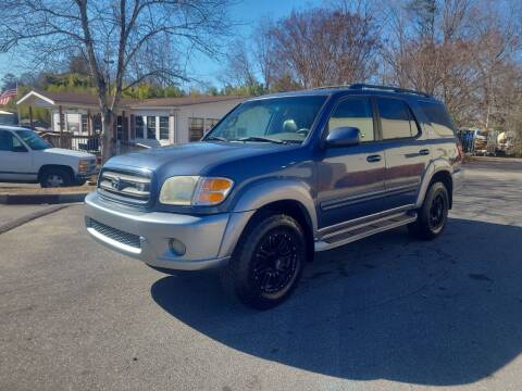 2004 Toyota Sequoia for sale at TR MOTORS in Gastonia NC