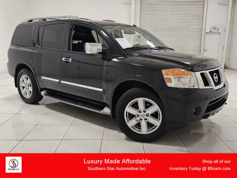 2012 Nissan Armada for sale at Southern Star Automotive, Inc. in Duluth GA