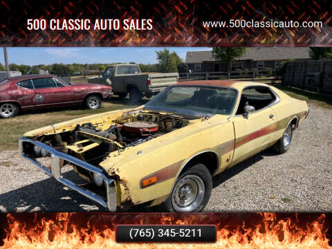 1973 Dodge Charger for sale at 500 CLASSIC AUTO SALES in Knightstown IN