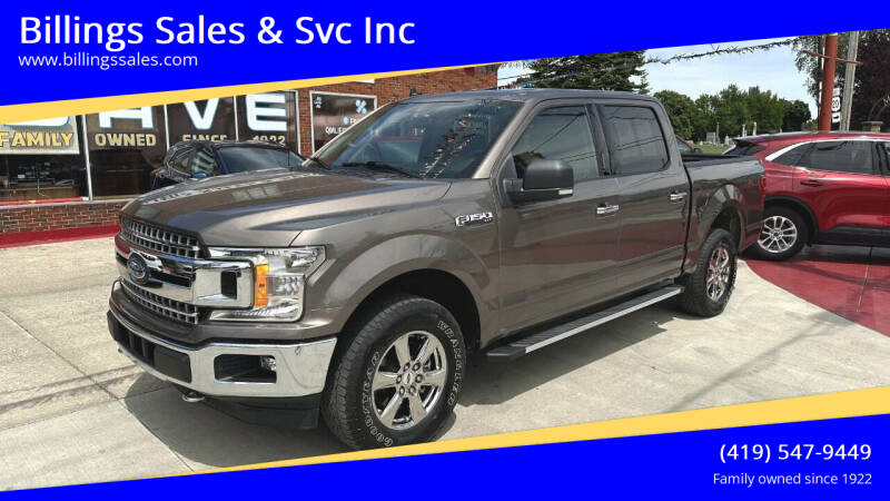 2020 Ford F-150 for sale at Billings Sales & Svc Inc in Clyde OH