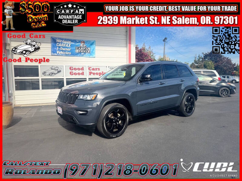 2018 Jeep Grand Cherokee for sale at Good Cars Good People in Salem OR