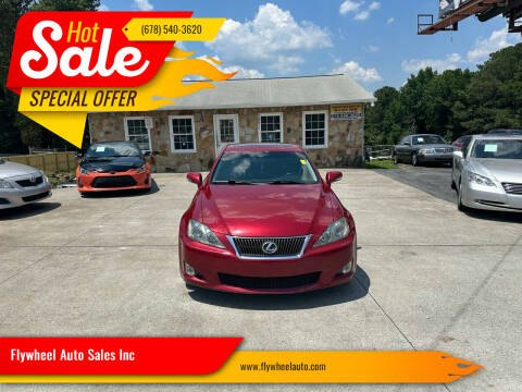 2010 Lexus IS 250 for sale at Flywheel Auto Sales Inc in Woodstock GA