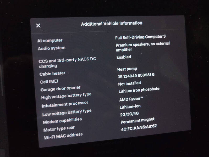 2023 Tesla Model 3