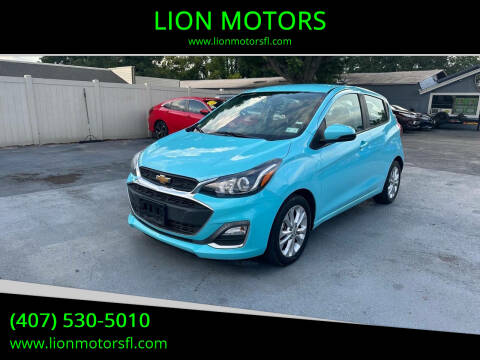 2021 Chevrolet Spark for sale at LION MOTORS in Orlando FL