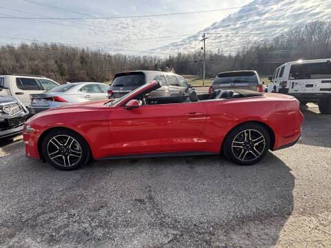 2019 Ford Mustang for sale at Monroe Auto's, LLC in Parsons TN