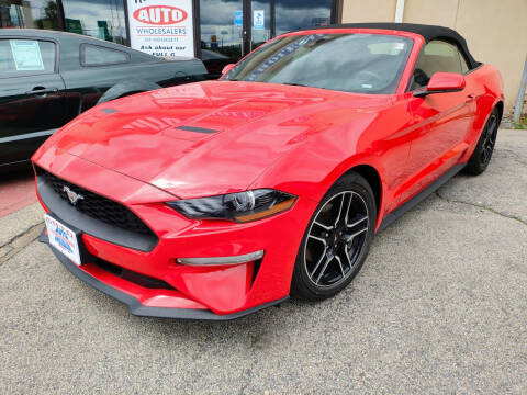 2022 Ford Mustang for sale at Auto Wholesalers Of Hooksett in Hooksett NH