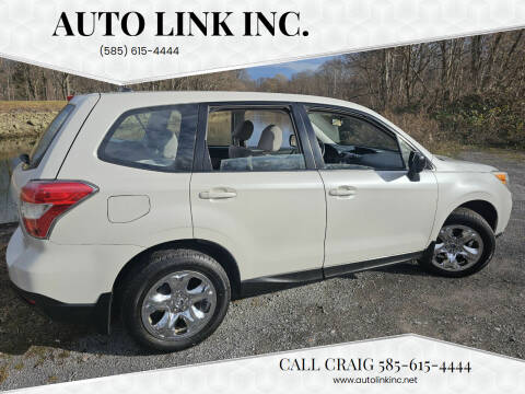 2014 Subaru Forester for sale at Auto Link Inc. in Spencerport NY