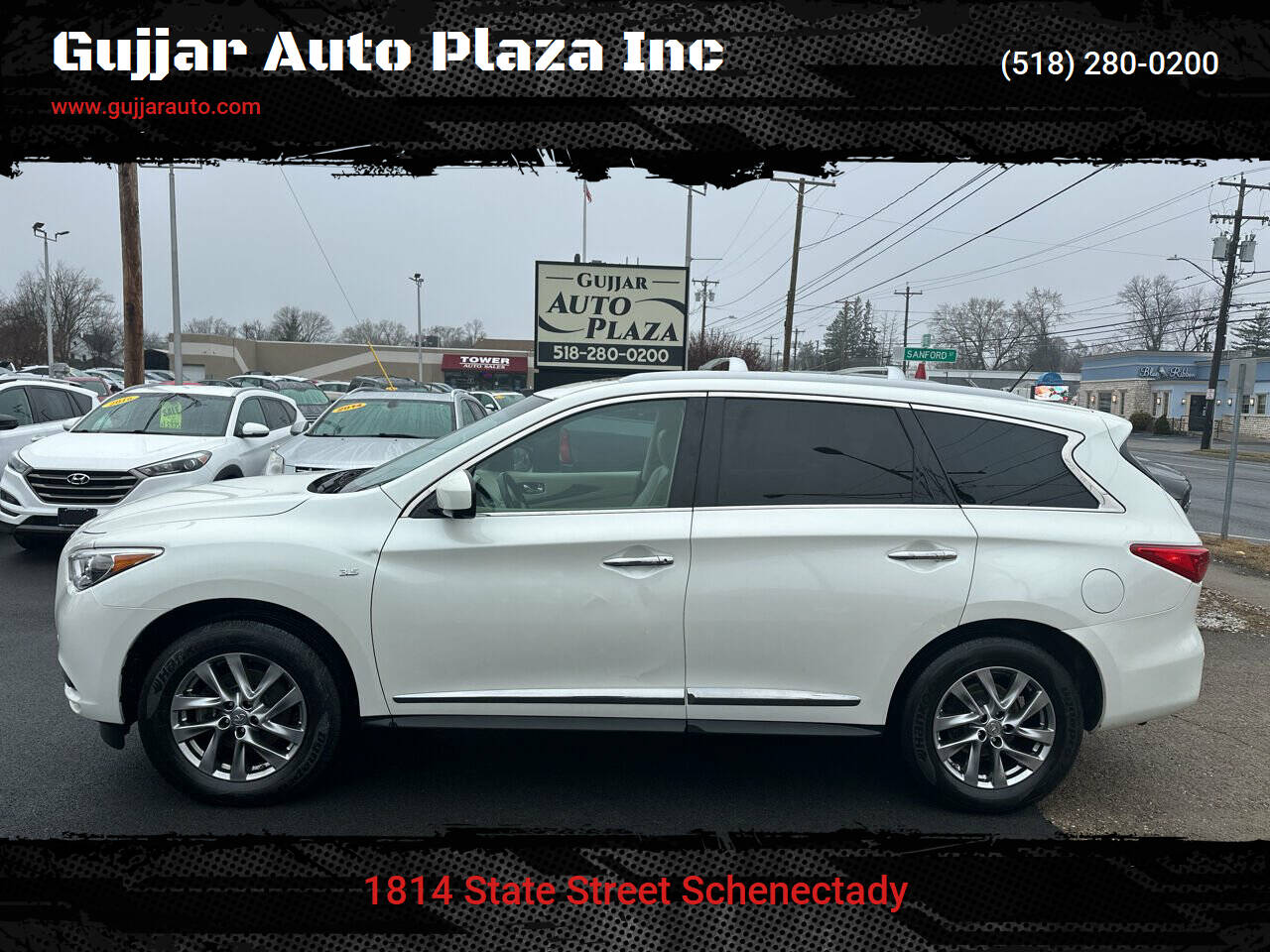 2015 INFINITI QX60 for sale at Gujjar Auto Plaza Inc in Schenectady, NY