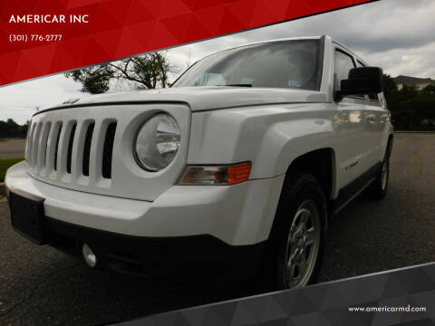 2014 Jeep Patriot for sale at AMERICAR INC in Laurel MD