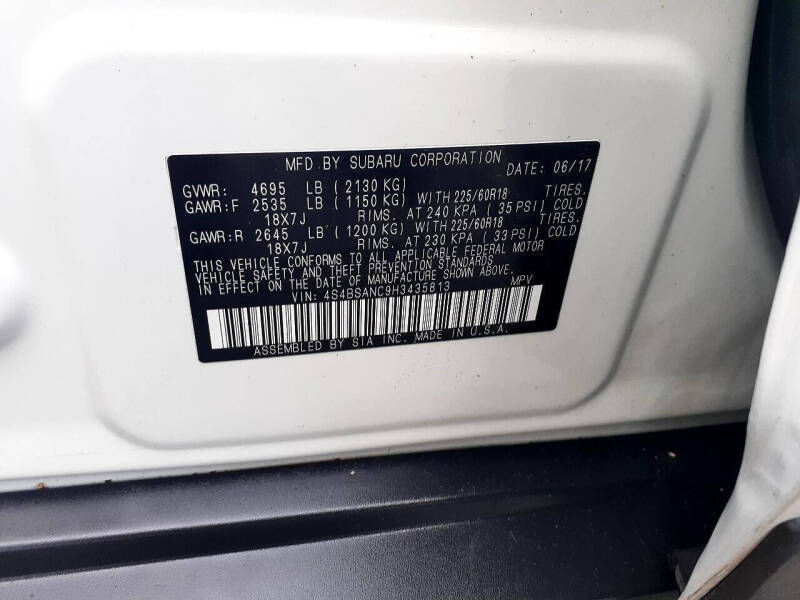 2017 Subaru Outback 2.5i Limited