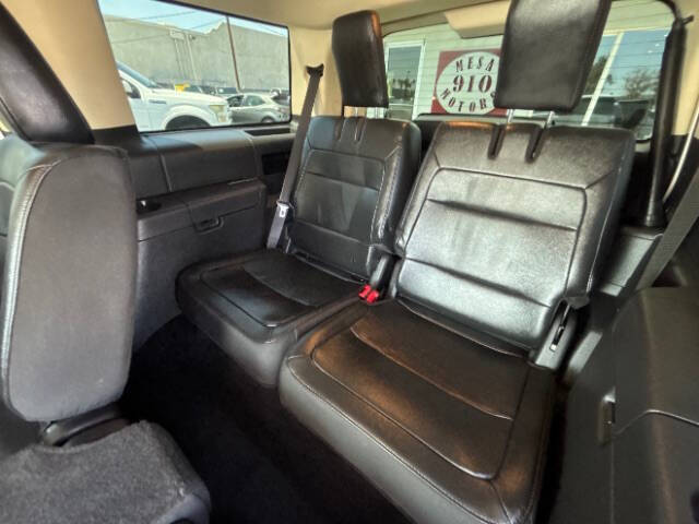 White Platinum Metallic Tri-Coat 2019 Ford Flex SEL SEL 4dr Crossover 18