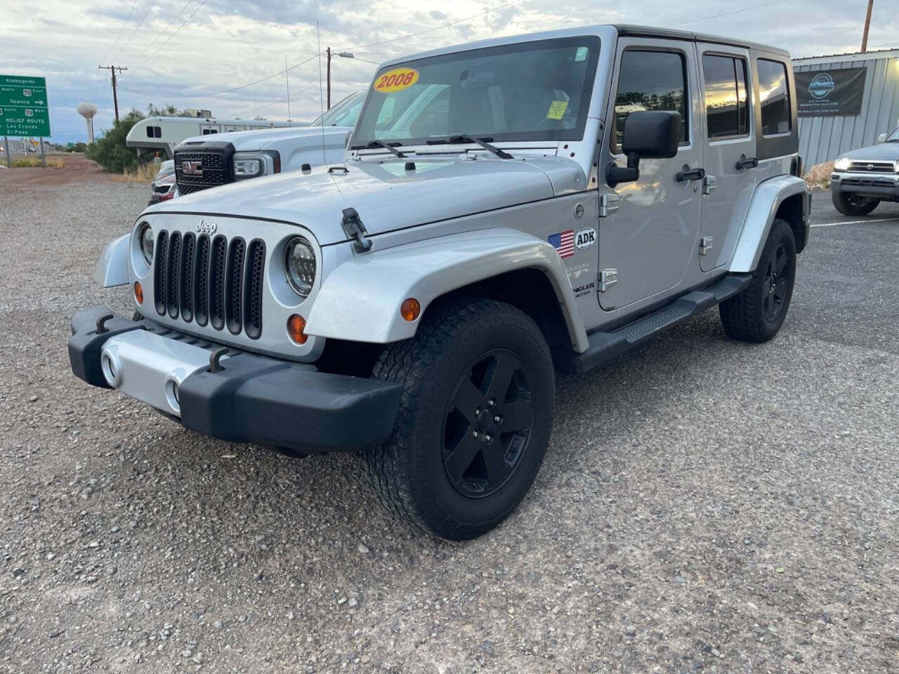 2008 Jeep Wrangler Unlimited for sale at GOOD GUYS AUTO LLC in Alamogordo, NM