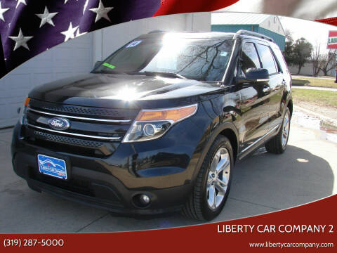 2014 Ford Explorer for sale at Liberty Car Company - II in Waterloo IA