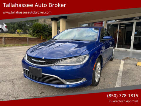 2015 Chrysler 200 for sale at Tallahassee Auto Broker in Tallahassee FL