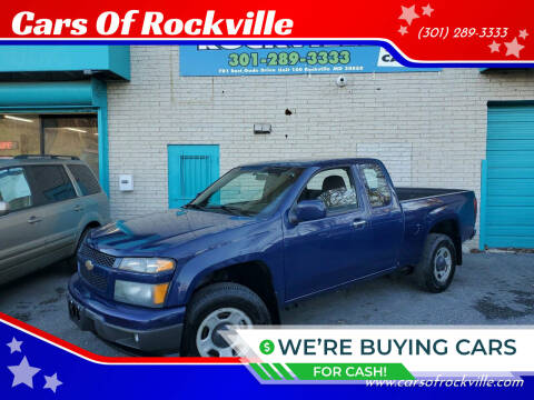 2010 Chevrolet Colorado for sale at Cars Of Rockville in Rockville MD
