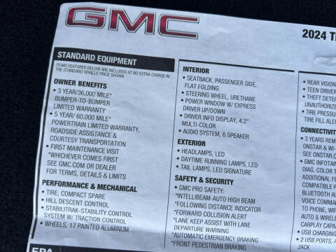2024 GMC Terrain SLE