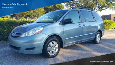 2010 Toyota Sienna for sale at Houston Auto Preowned in Houston TX