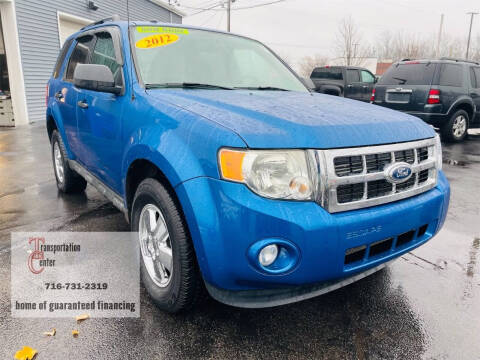 2012 Ford Escape for sale at Transportation Center Of Western New York in Niagara Falls NY