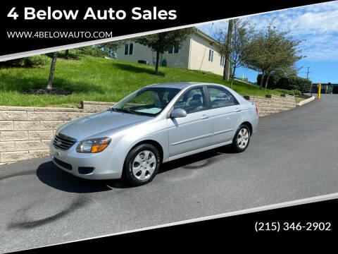 2009 Kia Spectra for sale at 4 Below Auto Sales in Willow Grove PA