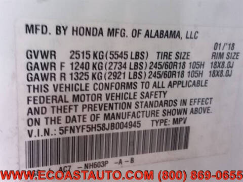 2018 Honda Pilot EX-L