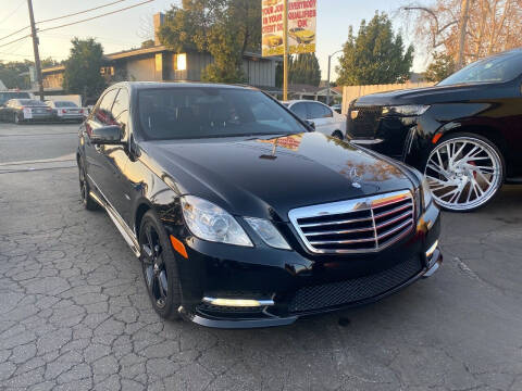 2012 Mercedes-Benz E-Class for sale at Crown Auto Inc in South Gate CA