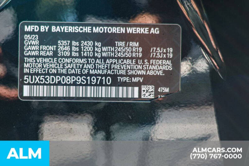 2023 BMW X3 xDrive30i