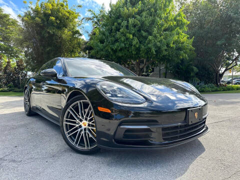 2018 Porsche Panamera for sale at SUNSET AUTO SALES GROUP in Pompano Beach FL