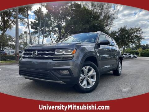 2018 Volkswagen Atlas for sale at FLORIDA DIESEL CENTER in Davie FL
