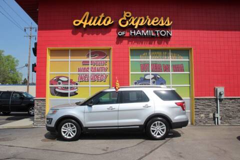 2016 Ford Explorer for sale at AUTO EXPRESS OF HAMILTON LLC in Hamilton OH