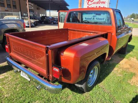 1982 Chevrolet C/K 10 Series for sale at COLLECTABLE-CARS LLC in Nacogdoches TX