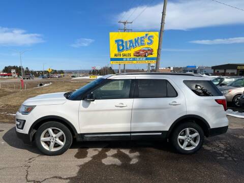 2016 Ford Explorer for sale at Blake's Auto Sales in Rice Lake WI