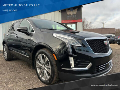 2022 Cadillac XT5 for sale at METRO AUTO SALES LLC in Lino Lakes MN